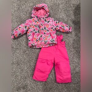 Cat and Jack Toddler Girl Snow Set